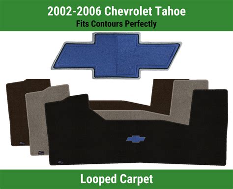 Lloyd Classic Loop Front Carpet Mat For Chevy Tahoe W Blue Chevy