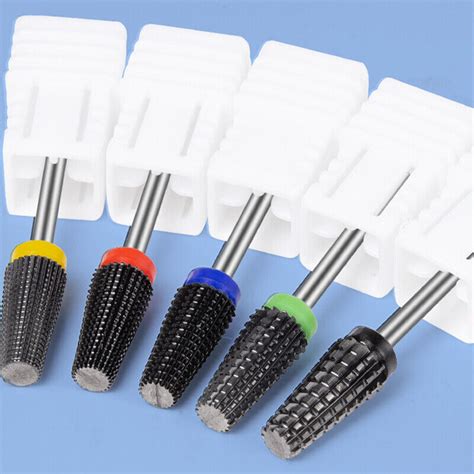 Ceramic Nail Drill Bit 3 32 Shank Foot Cuticle Clean Burr Bits