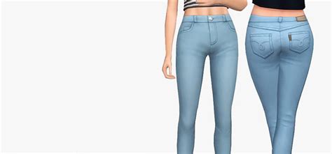 Sims 4 CC: Best Maxis Match Women’s Jeans (All Free) – FandomSpot