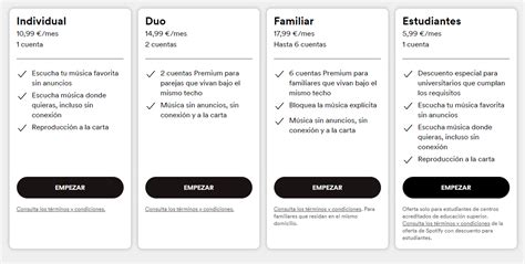 Spotify sube sus precios Cómo quedan sus planes premium