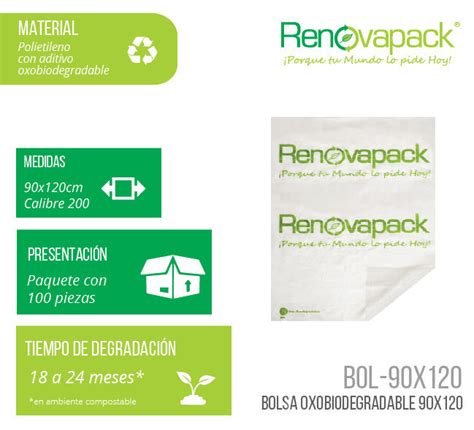 Bolsa Ecologica Biodegradable Rutren Soluciones