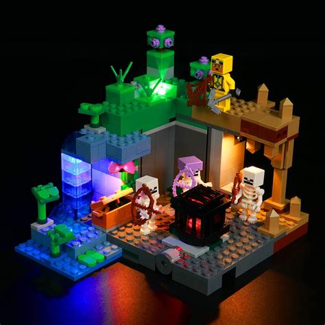 Led Light Kit For Lego Minecraft Skeleton Dungeon Led Lighting Set