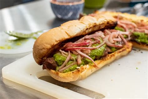 Braised Beef Tongue Sandwich - Bare Bones Butcher