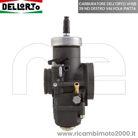 Alimentazione Carburatore Dellorto Vhsb Nd Racing Moto Kart Vespa