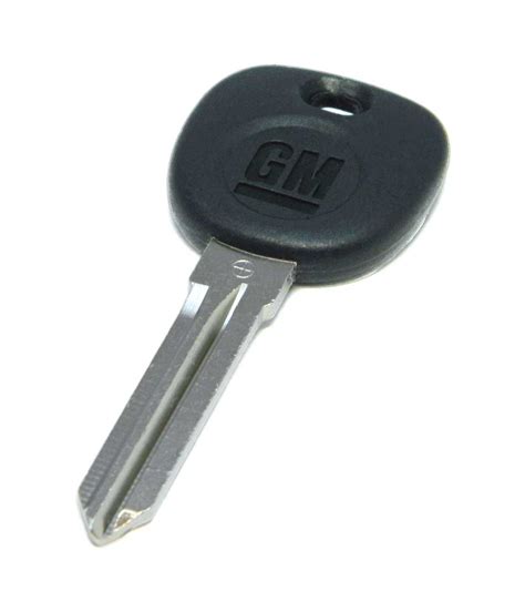 Chevrolet Malibu B Pt Circle Plus Chip Transponder Key