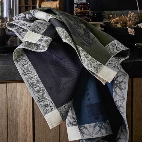 Le Jacquard Francais Curiosités Tea Towels Artedona