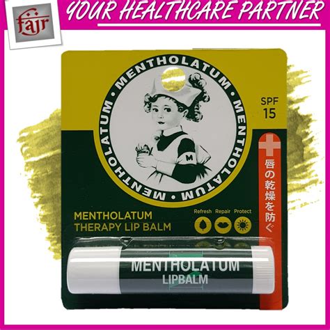 MENTHOLATUM THERAPY LIP BALM | Shopee Malaysia