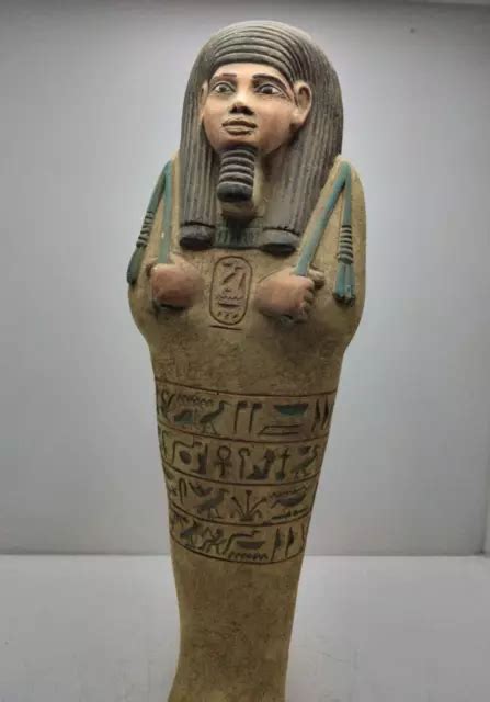 Rare Ancient Egyptian Antiques Statue Large Of Ushabti Shabti Servant