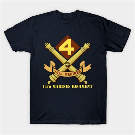 14th Marine Regiment - 14th Marine Regiment - T-Shirt | TeePublic