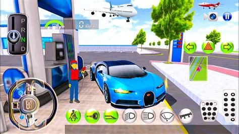 D Driving Class Simulation Jaguar Super Car Gas Station Funny