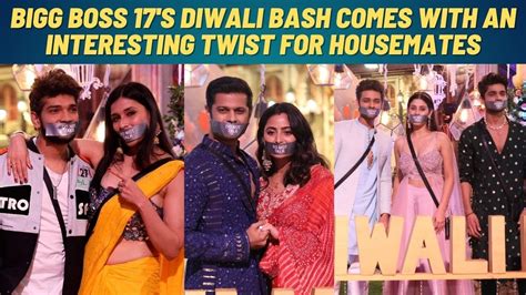 Bigg Boss 17 S Diwali Bash Housemates Pose For The Paps With A Do Not