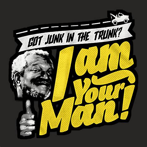 I Am Your Man The Man Got Junk In The Trunk I Am Your Man Art I Am Ladies Fitted T Shirt By