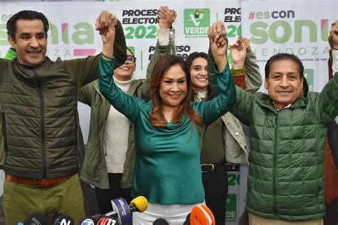 Sonia Mendoza D Az Es La Candidata Para La Presidencia Municipal De San