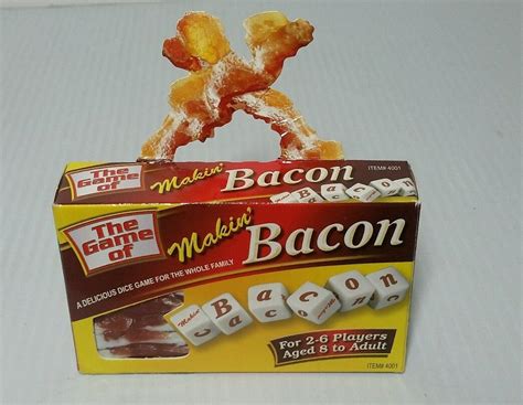 The Game of Makin Bacon Dice Game - Out of the Boxx Toys