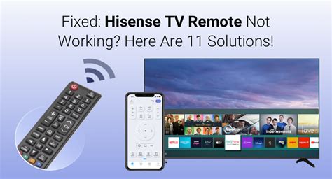 Fixed Hisense TV Remote Not Working Here Are 11 Solutions