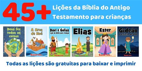 Lições da Bíblia do Antigo Testamento para crianças Trueway Kids