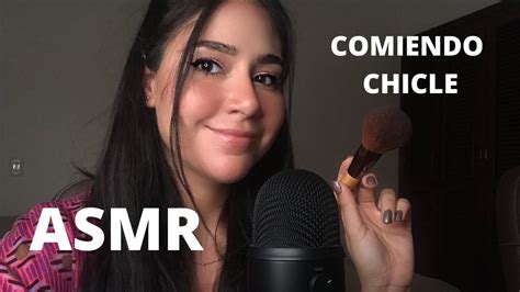 ASMR MASTICANDO CHICLE KittyWhisper ASMR en Español YouTube