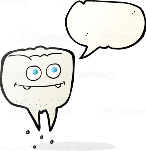 speech bubble cartoon tooth 36358888 PNG