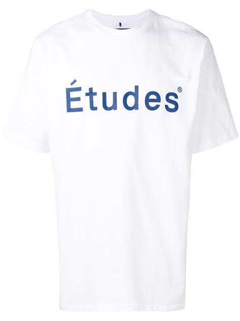 Etudes Studio Etudes White Wonder Logo T Shirt ModeSens Studio Logo