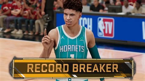 Nba K Next Gen Lamelo Ball My Career Ep Lamelo Breaks An Nba