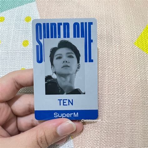 Jual Photocard Pc Id Card Us Superm Super One Nct Mark Taeyong Ten