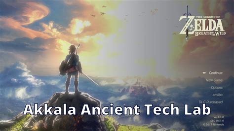 Akkala Ancient Tech Lab Zelda Breath Of The Wild Walkthrough