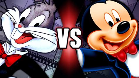 Bugs Bunny vs Mickey Mouse (Looney Tunes vs Disney) : r/DeathBattleMatchups