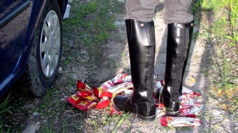 Riding Boots Crush Food Youtube