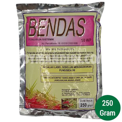 Jual FUNGISIDA SISTEMIK BENDAS 50 WP 250 GRAM Shopee Indonesia