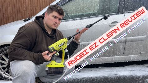 Ryobi EZ Clean Pressure Washer Snow Foamer Review YouTube