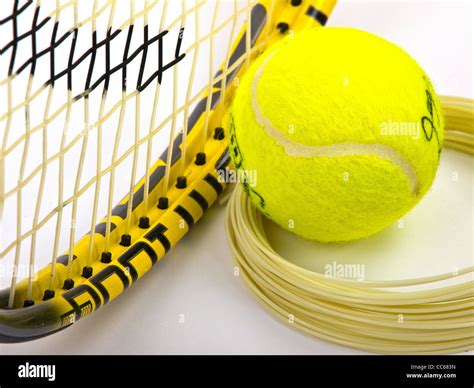 Tennis racket racquet strings hi-res stock photography and images - Alamy