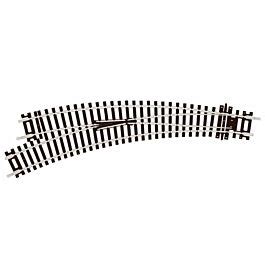 Peco Code 100 Curved Double Radius Turnout Setrack Left Hand