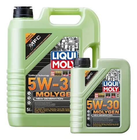 Aceite Motor 6 Litros Liqui Moly Molygen New Generation 5w30 Envío Gratis