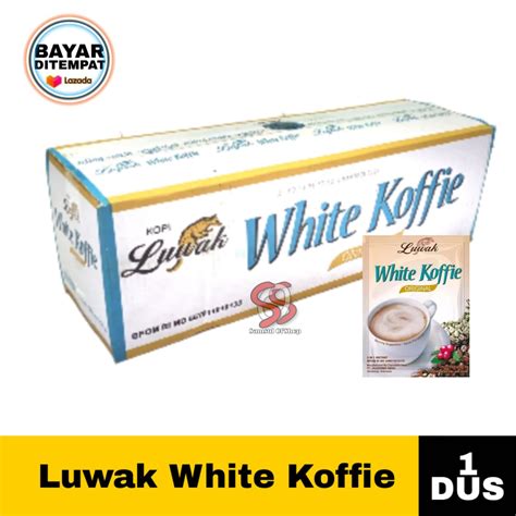 KOPI LUWAK WHITE KOFFIE SATU DUS ISI 200 SACHET Lazada Indonesia