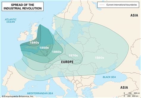 The spread of the Industrial Revolution in Europe : r/europe