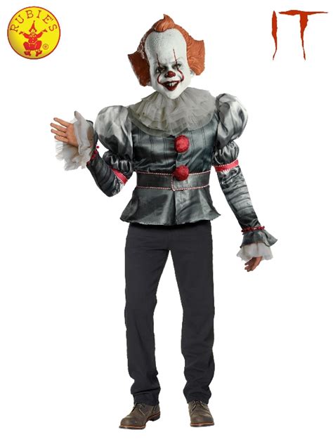 Pennywise 'IT' Chapter 2 Deluxe Costume By Rubie’s - Becs Costume Box