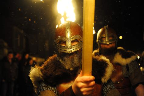 BRITAIN-TRADITION-VIKING