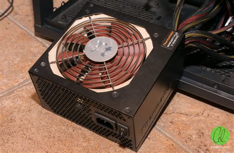 Repair Fan Replacement On A Thermaltake Tr2 800w Atx Psu Goughs Tech Zone