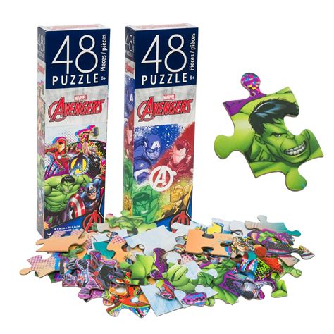 Marvel Avengers 48 Piece Puzzle Spin Master Le3ab Store