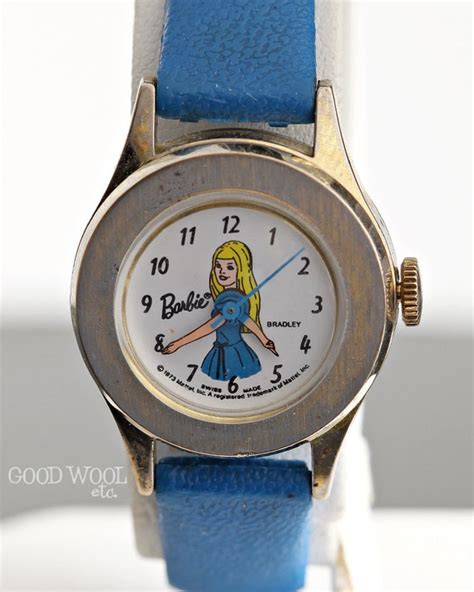 Vintage Barbie Watch Bradley Swiss Made Early 1970s