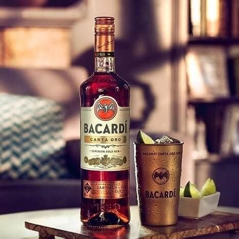 R U Bacardi Carta Oro Ml