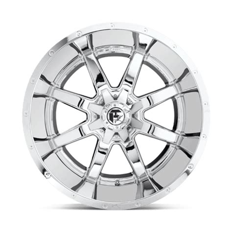 Fuel Dually D536 Maverick Wheels Rims 17x65 8x210 Chrome 116mm