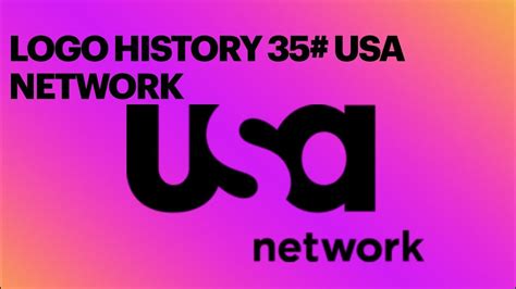 Logo History 35 Usa Network Youtube