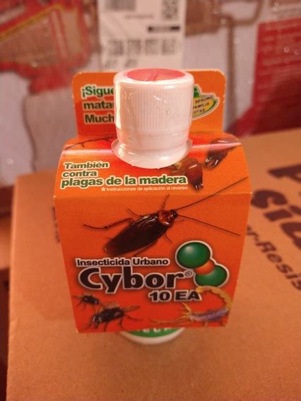 Cybor 10 Ea Insecticida 100ml Plagas Urbanas Insectos Mercadolibre 📦