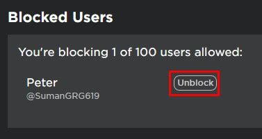 How To Unblock Someone On Roblox