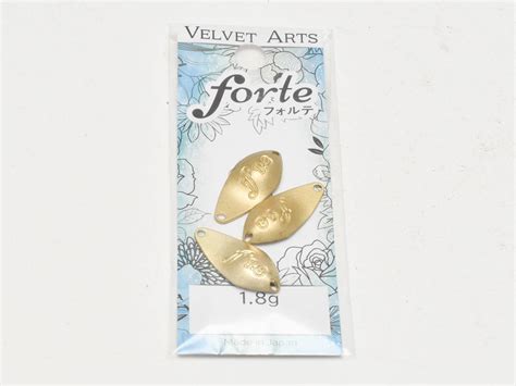 【未使用】ベルベットアーツ フォルテ 18g 真鍮ブランク 3枚セット スプーン エリアトラウト トラキン 管釣り Velvet Artsの