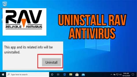 How To Uninstall Rav Antivirus In Pc Windows 7 8 10 And Mac