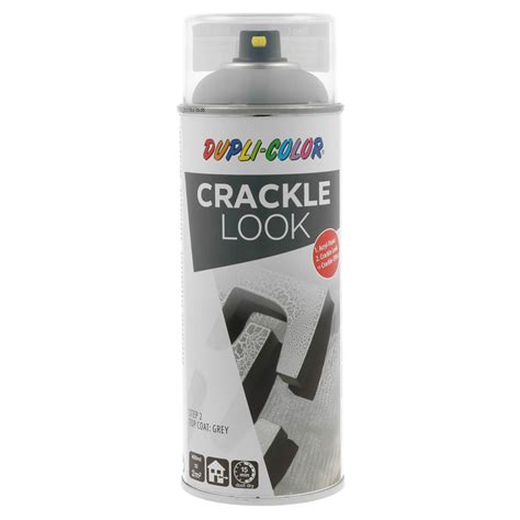 Spray Efeito Crackle Cinza Ml Atwoo Car Cosmetics