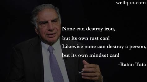 Master Your Mindset Inspiring Quote By Ratan Tata