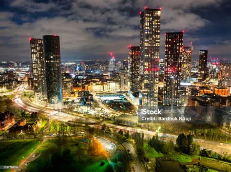 Manchester Skyline From Hulme Stock Photo Download Image Now